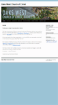 Mobile Screenshot of oakswestchurchofchrist.com